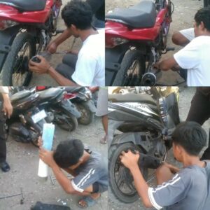 Ganggu Kamtibmas dan Rawan Kecelakaan, Knalpot Brong Jadi Sasaran Satlantas Polres Bima