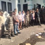 Polsek Rasanae Timur Amankan Aksi Unjuk Rasa BEM UNMBO di Kantor DPRD Kota Bima