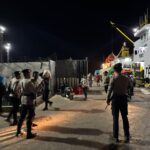 Patroli Blue Light Sat Samapta Polres Bima Kota Intensifkan Himbauan Kamtibmas di Malam Hari