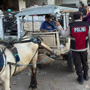 Patroli Objek Vital, Polsek Pemenang Tingkatkan Keamanan di SPBU Pemenang Timur