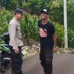 Dukung Program Astacita Presiden RI, Bhabinkamtibmas Polsek Grabagan Polres Tuban Terjun Langsung Cek Ketahanan Pangan Di Desa Grabagan
