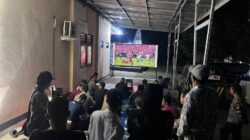 Nobar World Cup 2026 di Polsek Kediri Jaga Kamtibmas Lombok Barat