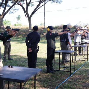 Perkuat Sinergitas, Polres Sumbawa Gelar Lomba Menembak Sambut Hari Bhayangkara ke-80