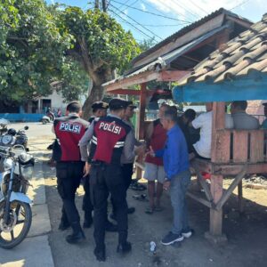Melalui Patroli Humanis Satsamapta Polres Bima Kabupaten Imbau Warga Jaga Harkamtibmas