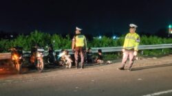 Antisipasi Kriminalitas 3C, Satlantas Polres Lobar Patroli Jalur Rawan