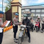 Tingkatkan Disiplin Anggota, Sipropam Polres Bima Kota Laksanakan Gaktibplin
