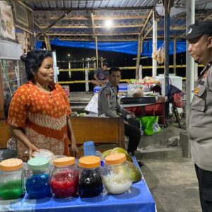 Polsek Lembar Gelar Patroli KRYD Malam hingga Dini Hari di Labuan Tereng