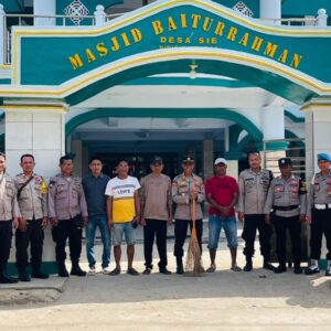 “Polisi Peduli”Jelang Hari Bhayangkara ke – 80 Polsek Monta Gelar Bhakti Religi di Masjid Baiturrahman