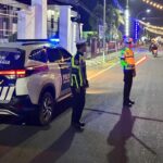 Blue Light Patrol Sat Lantas Polres Bima Kota Antisipasi Balap Liar di Jalan Soekarno-Hatta