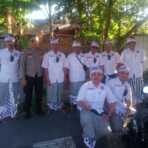 Pastikan Ibadah Aman dan Khusyuk, Personel Polres Sumbawa Amankan Perayaan Hari Raya Galungan 2026