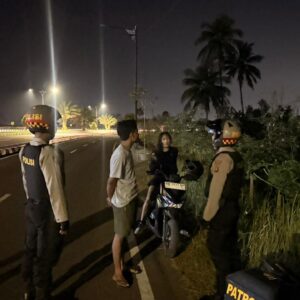 Patroli Presisi Polres Lombok Barat Sisir Wilayah Rawan