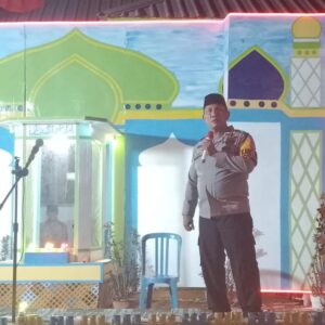 Kapolsek Madapangga diwakili Kanit Binmas Menghadiri Pembukaan MTQ Tingkat Desa Campa