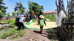 DUKUNG PROGRAM KETAHANAN PANGAN NASIONAL, BHABINKAMTIBMAS DESA DAHA MONITOR HASIL PANEN JAGUNG