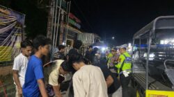 PATROLI DIALOGIS MALAM HARI, POLRES DOMPU AJAK REMAJA HINDARI PERGAULAN BEBAS DAN AKTIVITAS YANG BERPOTENSI MENGGANGGU KAMTIBMAS