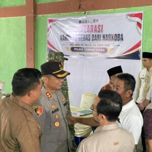 Gempur Narkoba dari Desa, Polres Lombok Utara Deklarasikan Desa Sokong Jadi “Kampung Bebas Dari Narkoba”!