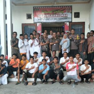 Sambut Hari Bhayangkara ke-80,Desa Panda Ikuti Lomba Kampung Bebas dari Narkoba Yang di Selenggarakan Ditresnarkoba Polda NTB