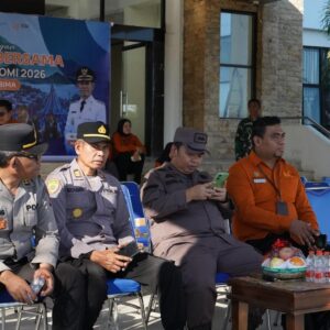 Kapolres Bima Kabupaten Diwakili Kabag SDM Menghadiri Upacara dan Apel Siaga Pencanangan Sensus Ekonomi 2026