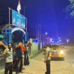 Polsek Langgudu Gelar Patroli Blue Light Cipkon, Antisipasi Gangguan Kamtibmas di Tiga Desa