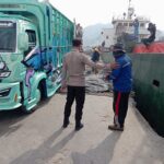 Polsek Kawasan Pelabuhan Laut Bima Intensifkan Patroli Rutin, Sampaikan Imbauan Kamtibmas kepada Buruh, ABK, dan Masyarakat