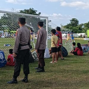 *Pengamanan Liga 4 Piala Bupati KLU Berjalan Kondusif, Berora FC Tekuk PSKN 2-1*