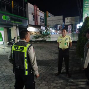 Patroli Malam Polsek Tanjung Sapu Wilkum, Sitkamtibmas Tanjung Kondusif