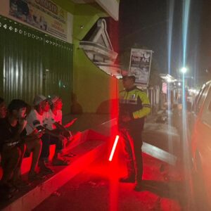 Satlantas Polres Dompu Intensifkan Blue Light Patrol dan Rekayasa Lalu Lintas, Wujudkan Kamseltibcarlantas yang Aman dan Kondusif