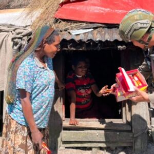 Satgas Operasi Damai Cartenz Intensifkan Patroli di Distrik Sinak untuk Jaga Kondusivitas Wilayah