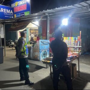 *23.00 Wita, Tanjung Sepi Tapi Dijaga: Polsek Tanjung Patroli Malam Harkamtibmas*