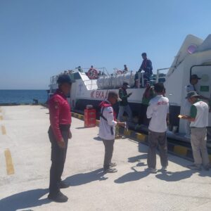Jaga Keamanan Jalur Wisata Tiga Gili, Ditpamobvit Polda NTB Perketat Patroli di Pelabuhan Senggigi, Bangsal dan Teluk Nare