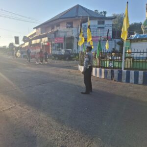 Polres Dompu Amankan Car Free Day dan Kawal Hari Bakti Dokter Indonesia ke-118, Kegiatan Berlangsung Aman dan Lancar