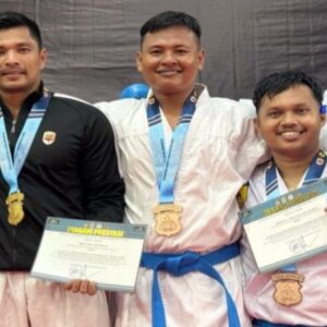 Kontingen Karate Polda NTB Sabet Lima Medali di Kapolri Cup 2026