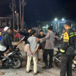 Patroli Malam, Bhabinkamtibmas Renteng Antisipasi Balap Liar dan Gangguan Kamtibmas
