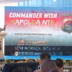 Kunker ke Polres Loteng, Kapolda NTB: Seluruh Anggota Polri Mengemban Fungsi Polmas.