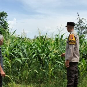 Polsek Labuapi Dorong Warga Manfaatkan Lahan Kosong