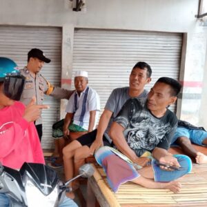 Bhabinkamtibmas Desa Wanasaba Ajak Warga Dukung Swasembada Pangan Dan Waspada Perubahan Cuaca