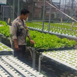 Polisi Dukung Pekarangan Bergizi di Desa Bengkel