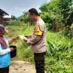 Polsek Labuapi Salurkan Bantuan Bibit Demi Perkuat Ketahanan Pangan Desa Labuapi