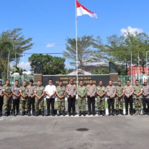 ‎Perkuat Sinergitas, Kapolresta Loteng Silaturahmi dengan Kajari Dan Dandim