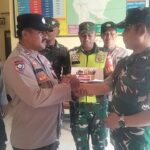 Danposramil Ambalawi Beri Kejutan HUT Bhayangkara ke-80 di Polsek Ambalawi, Perkuat Sinergitas TNI-Polri