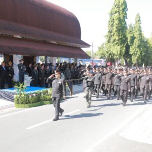 Polda NTB Peringati Hari Bhayangkara ke-80, Kapolda Tegaskan Komitmen Wujudkan Polri Presisi dan Dicintai Masyarakat