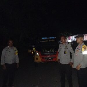 Polsek Monta Optimalkan Patroli KRYD Malam Hari Cegah Potensi Guankamtibmas di Wilayah Hukumnya
