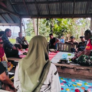 Polri dan TNI Perkuat Sinergitas Dampingi Kelompok Tani, Wujudkan Ketahanan Pangan di Desa Matua
