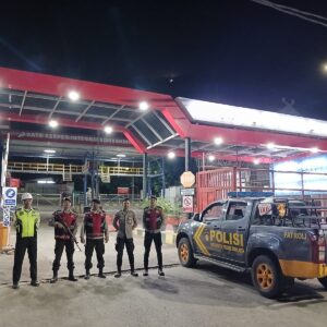 Patroli Blue Light Sat Samapta Polres Bima Kota Intensif Cegah Gangguan Kamtibmas di Malam Hari