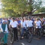 Meriahkan HUT Kabupaten Bima Ke-386 Kapolres Bima Kabupaten AKBP M.Anton Bhayangkara Gaisar S.I.K.M.H., Ikuti Fun Bike