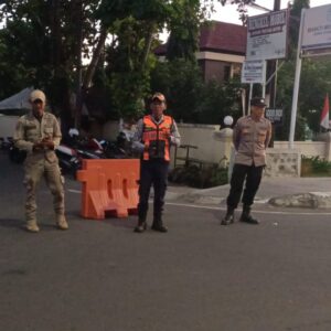 Polsek Tanjung Amankan Jalur Car Free Day di Jalan Raya S3
