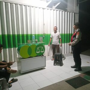 PAMAPTA II Polres Lotara Gelar Patroli Dialogis dan Sosialisasi Layanan 110 di Gangga