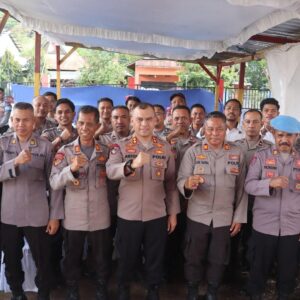 Kapolres Bima Kabupaten di Dampingi Ketua Bhayangkari Cabang Bima Menggelar Kunker di Mapolsek Monta ini Pesannya