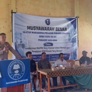 Hadiri Mubes IMAPPA, PLH Polsek Parado Himbau Seluruh Elemen Masyarakat Jaga Stabilitas Kamtibmas