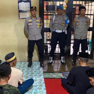 Piket Gabungan Polres Dompu Laksanakan Pengecekan Tahanan, Pastikan Kondisi Rutan Aman