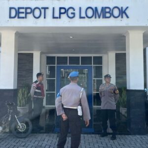 Gelar KRYD, Polsek Sekotong Pastikan Stabilitas Keamanan Objek Vital dan Perbankan